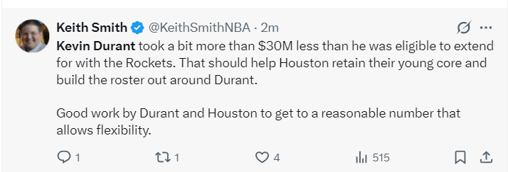 震荡的消息, 助火箭保留